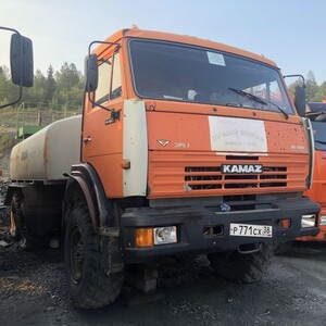 КАМАЗ 43118 водовоз Р771СХ 38