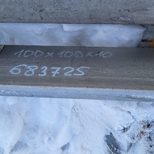 УГОЛОК СТАЛЬНОЙ РАВНОПОЛОЧНЫЙ 100*100*7 СТ.12Х18Н10Т ГОСТ 8509