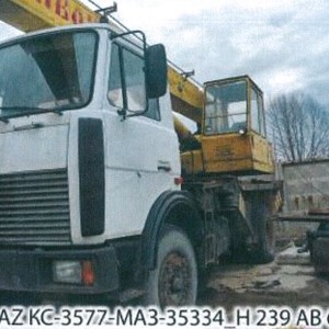 ПИ011261 Лот 1 MAZ КС-3577/МАЗ-35334 (год выпуска 1995)