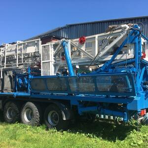 ПИ109045 Установка буровая &quot;SATVIA ТВ 1300 V&quot; на колесном шасси Mercedes-Benz.