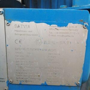 ПИ109045 Установка буровая &quot;SATVIA ТВ 1300 V&quot; на колесном шасси Mercedes-Benz.