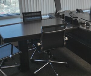 ПИ208398 Мебель: Дуглас; Премьер; Seville (столы; шкафы; тумбы; диван)