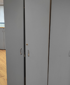 ПИ208401 Офисная мебель б/у, 133 шт (тумбы, шкафы, ресепшен)