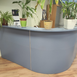 ПИ208401 Офисная мебель б/у, 133 шт (тумбы, шкафы, ресепшен)