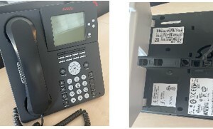 ПИ210017 лот 3 Телефон PHONE 9650 GRY9650D01A Avaya
