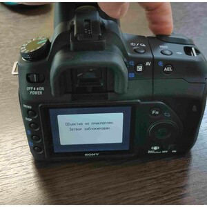 ПИ211342 лот 2 Фотокамера цифровая Sony Alpha dslr-A200