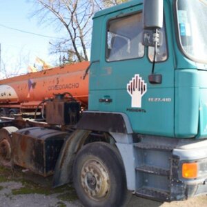 ПИ301198 РЕАЛИЗАЦИЯ Б/У АВТОТРАНСПОРТНЫХ СРЕДСТВ. ТЯГАЧ СЕДЕЛЬНЫЙ MAN TGA 27.414 DFT. Г.В. 2003. ИНВ № 5217.
