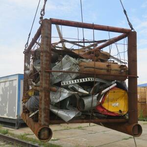 ПИ307579 лом черных и стальных металлов. 1135тонн