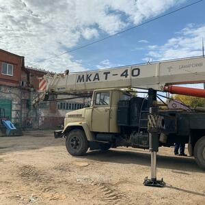 ПИ309322 АВТОКРАН МКАТ-40, НА БАЗЕ КРАЗА Б/У