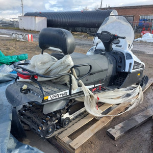 ПИ412248 Снегоход ТАЙГА Варяг 550V с санями для снегохода ПГД-2500 2500х750мм