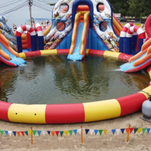 АТТРАКЦИОН НАДУВНОЙ С БАССЕЙНОМ ПИ504001