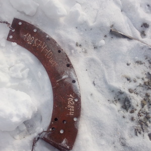 Лопасть левая М55-11/2
