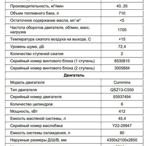 Компрессоры д/строительной и нефтяной отрасли.20шт
