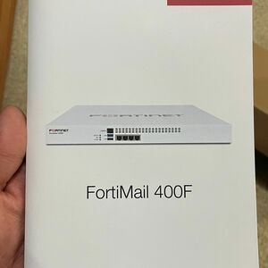 177-692 Новый почтовый шлюз FortiMail 400F. На гарантии