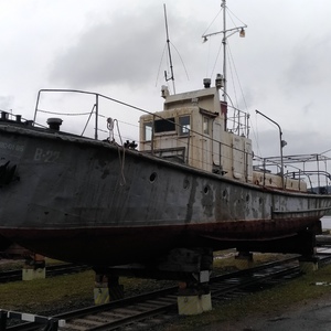 Буксирно-разъездной теплоход &quot;В-22&quot;. Регистрационный № 142221.