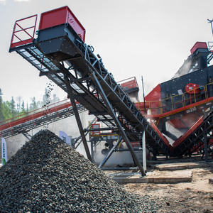 Дробильно сортировочный коплекс «SANDVIK»
