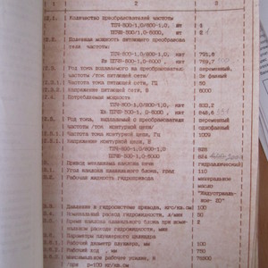 плавильный узел от печи индукционной ИСТ1/08м5 нов не монтировалась, Избербаш 1990г